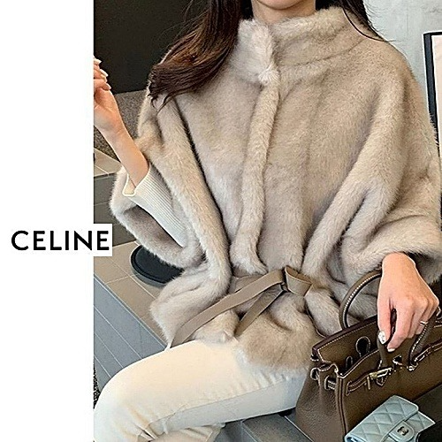 CELINE 클라라 밍크자켓