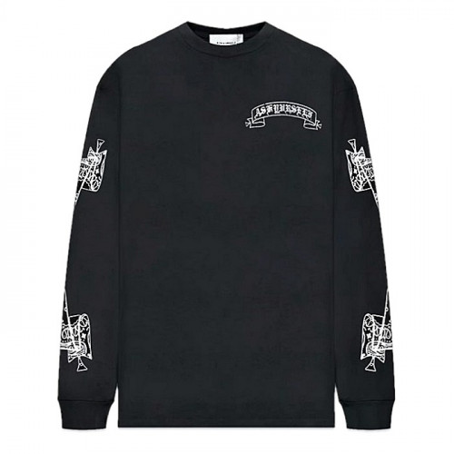 ASKYURSELF 크레스트 플래그 롱슬리브