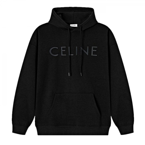 셀린느 CELINE 엠보시드 로고 후디