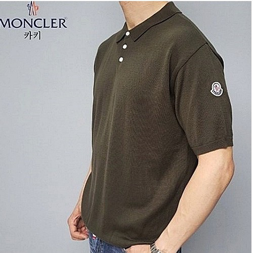 몽클*어 MONCLER 카라 니트 반팔