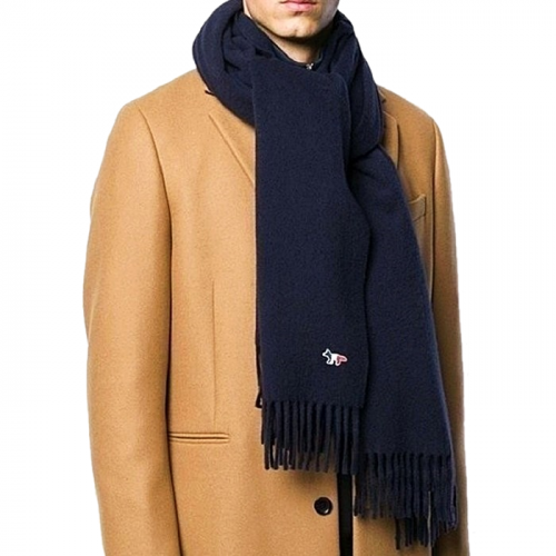 MAISON KITSUNE 트리컬러 울 머플러