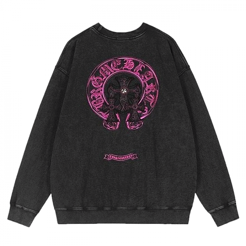 Chrome hearts 컬러 스틸로고 피그먼트 맨투맨