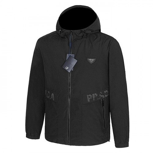 프라다 PRADA 로고 바람막이