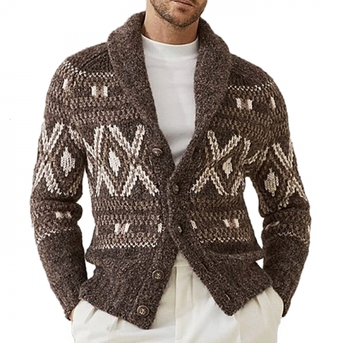 벨루티 BERLUTI 알파카 울 혼방 가디건