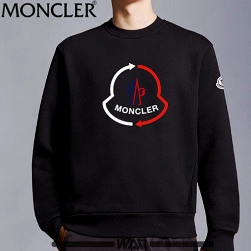 Moncler 화살 패턴 로고 밍크양기모 티셔츠