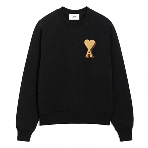 AMI 꾀흐 빅하트 패치 라운드 맨투맨