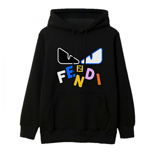 펜디 FENDI 나염 후드 티셔츠