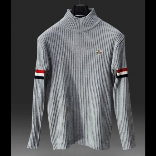 몽클레* Moncler 양팔 삼선 반목니트