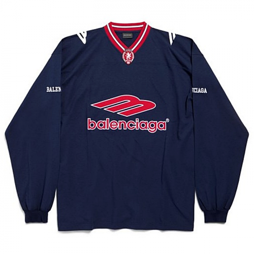 BALENCIAGA 앤트러사이트 풋볼 롱슬리브