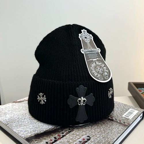 Chrome hearts 빅 메탈 십자가 비니 모자