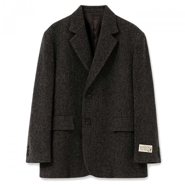 WOOYOUNGMI 헤비울 트위드 테일러 자켓