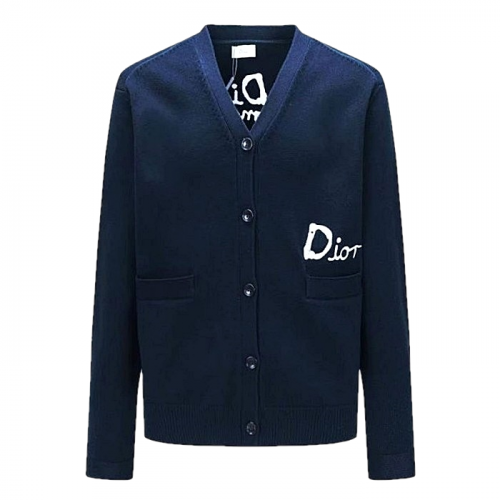 DIOR 로고 자수 힐튼 넬 가디건