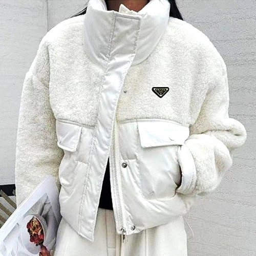 PRADA 포켓 뽀글이 자켓