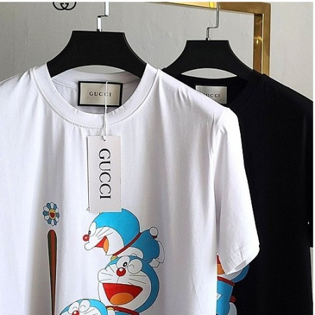 GUCCI 플라잉 도라에몽 반팔 티셔츠