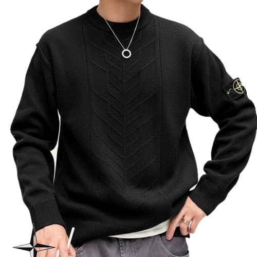 STONE ISLAND 형광 패치 트리 원 울니트