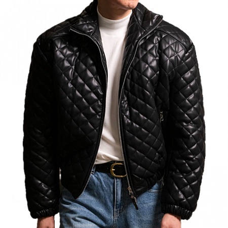 MOOSE KNUCKLES 다이아 퀄팅 금장 패딩자켓