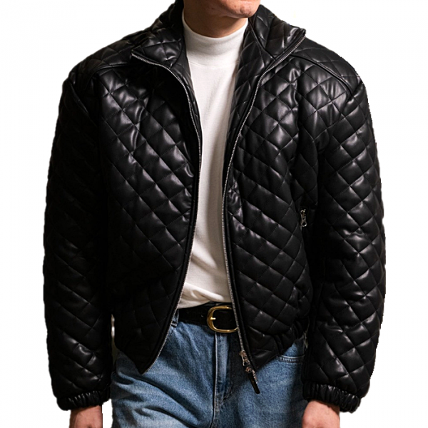 MOOSE KNUCKLES 다이아 퀄팅 금장 패딩자켓