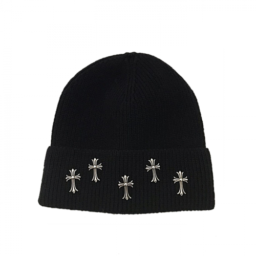 Chrome Hearts 실버 크로스  비니