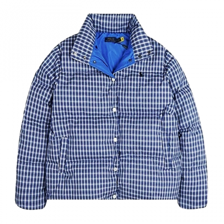 랄프로렌 polo ralphlauren 체크 덕다운 패딩