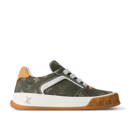 LOUIS VUITTON LV 틸티드 스니커즈  -  카키그린