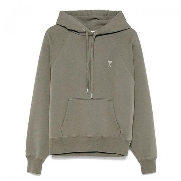 아미 AMI 하트로고 자수 후드