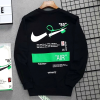 OFF-WHITE x NIKE AIR 콜라보 맨투맨