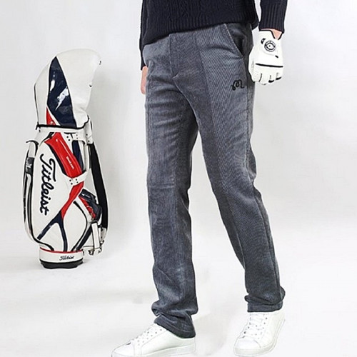 MALBON 코듀로이 백고리 기모 팬츠