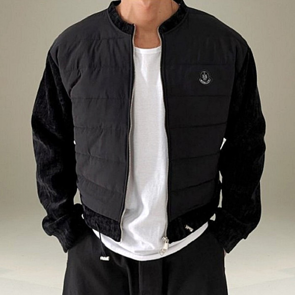 몽클*어 Moncler 누비 라운드 집업