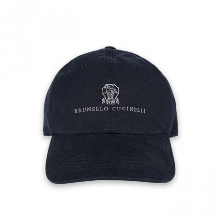 브루넬로 쿠치넬리 Brunello Cucinelli 로고 모직 볼캡