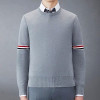 THOM BROWNE 밀라노 암밴드 라운드 니트