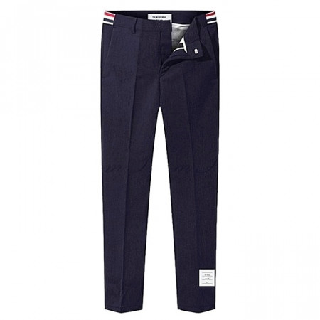 THOM BROWNE 테이퍼드핏 시크릿밴딩 슬랙스