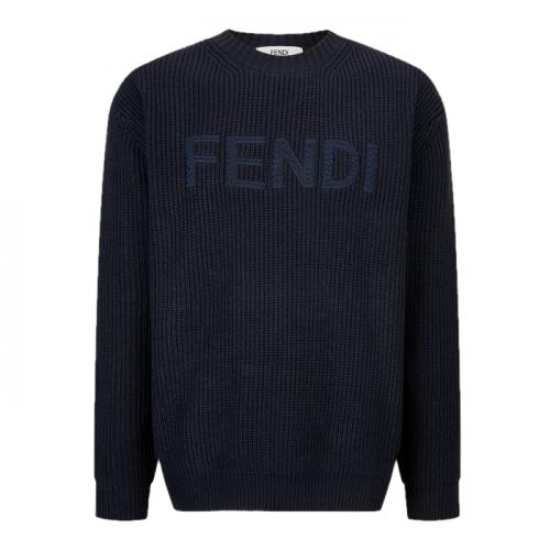 FENDI 루프로고드 리브드 스웨터