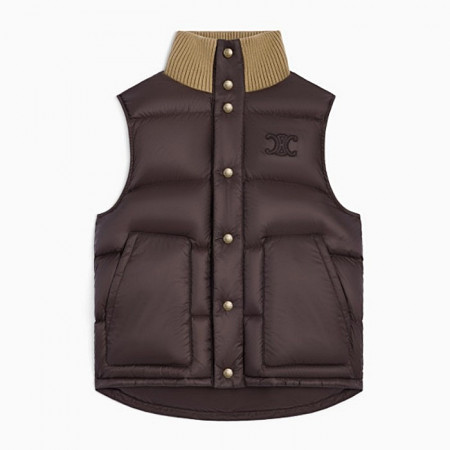 CELINE 라이트 나일론 패딩 베스트