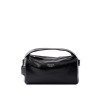 PRADA 레더 스몰 핸들 숄더백 - 블랙