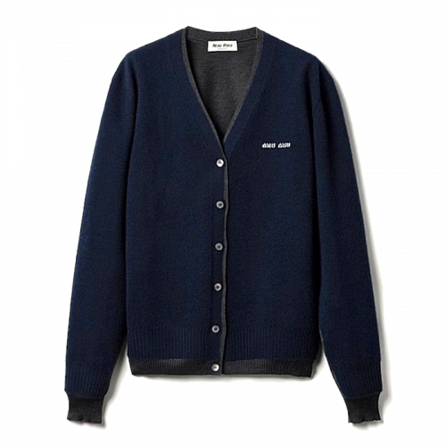 MIUMIU 아이코닉 레이어드 가디건