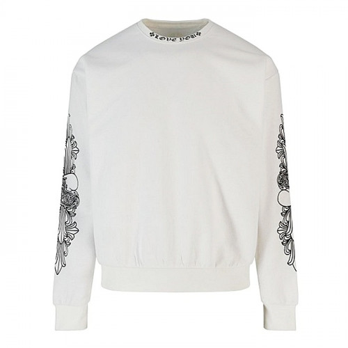 Chrome heart 러브유 플로랄 스웻셔츠