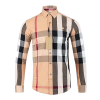 BURBERRY 클래식 체크 포플린 코튼 셔츠