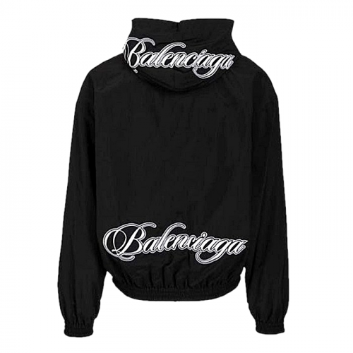 BALENCIAGA 필기체 후드 집업
