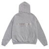 FEAR OF GOD ESSENTIALS 백 로고 플리스 풀 후드 집업