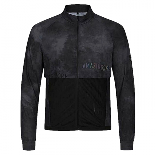 AMAZING_CRE 에어로쉴드 로고 스모그 테크저지 자켓
