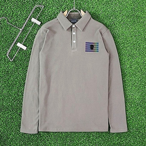 AMAZING_CRE 아코디오 플리스 카라 티셔츠