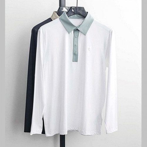 AMAZING_CRE 투톤카라 롱 슬리브