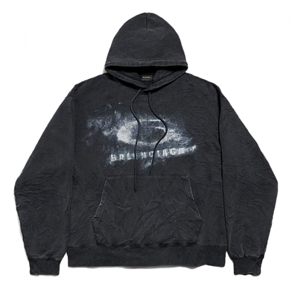 BALENCIAGA 워시드 크레용 후디