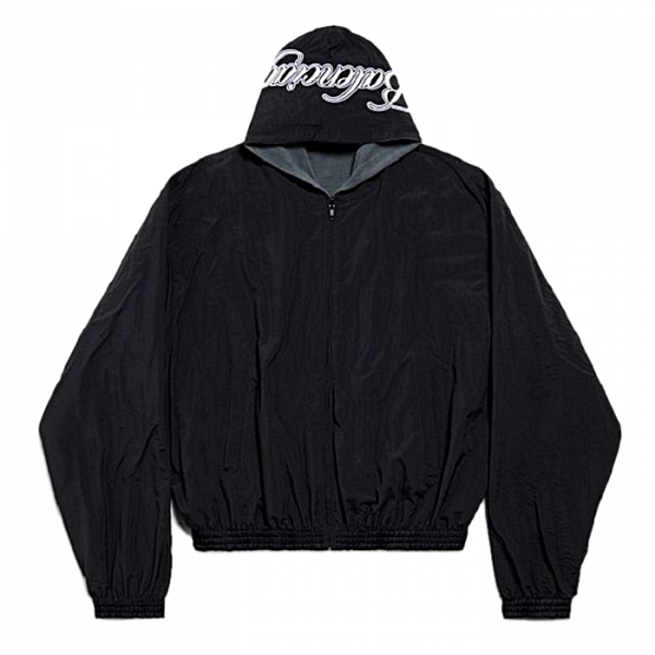 BALENCIAGA 커시브리버시블 후디드 자켓