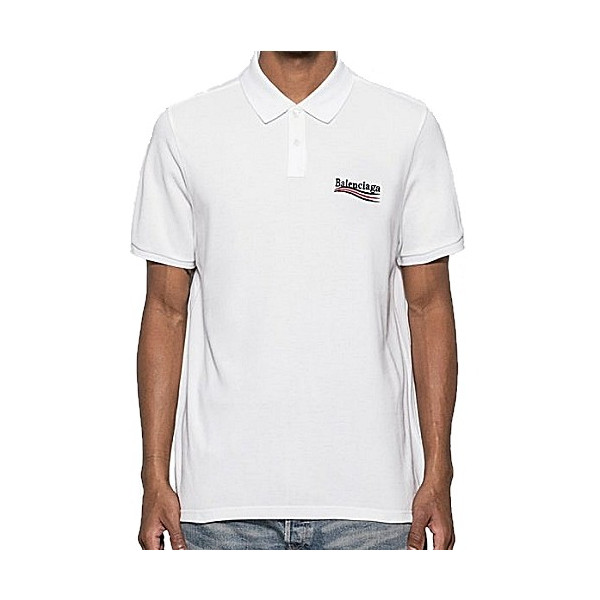 발렌시아* 웨이브 로고 PK 카라 티셔츠