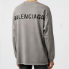 BALENCIAGA 백로고 피그먼트 롱슬리브