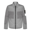 STONE ISLAND 나이론 메탈 립스탑 오버셔츠