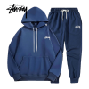 STUSSY 후드 조거 트레이닝 SET 56