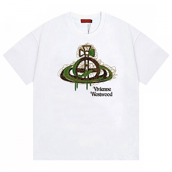 Vivienne Westwood 빈티지 라인 디자인 반팔 티셔츠