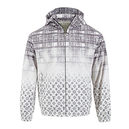 LOUIS VUITTON 투톤 그라데이션 원드 자켓